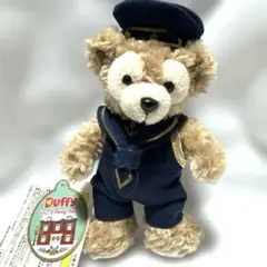 『タグ付き・美品』東京ディズニーシー ダッフィー ぬいぐるみバッジ