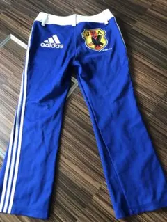 新品未使用 サッカー日本代表 adidas 青 ジャージパンツ XO - メルカリ