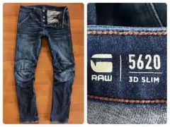 ★G-STAR RAW 5620 3D Slim Jeans 立体裁断 バイカーのサムネイル