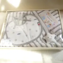 未使用　赤ちゃんの城　ベビーギフト　スターガーゼケット　ブランケット