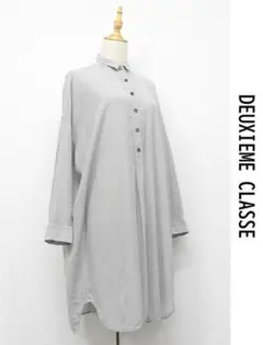 U310/美品 DEUXIEME CLASSE シャツワンピース プルオーバー