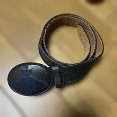 の*ち様 ヴィヴィアンウエストウッド ベルト オーブ金具 ブラウン