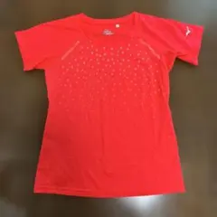 赤のドットパターンスポーツウェア　 ミズノ　Ｍサイズ