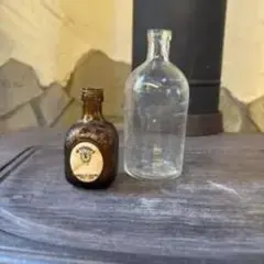 アンティークガラスボトルセット