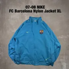 07-08 NIKE FCバルセロナ サッカー ナイロンジャケット ジャージ