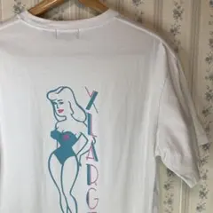 【シティポップ】XLARGE エクストララージ ギャルプリント Tシャツ 裏原