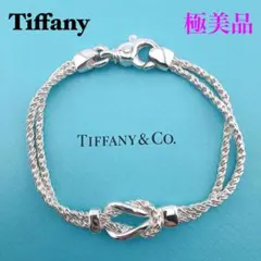 美品Tiffany & Co. ハート ダブル ロープ ブレスレット 保存袋 - メルカリ