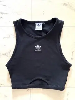 アディダス　タンクトップ　黒　XS