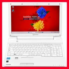 ホワイトカラー✨ スムーズ動作！ 新型Windows11 ノートパソコン SSDのサムネイル