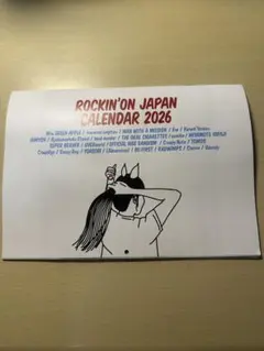 ROCKIN'ON JAPAN CALENDAR 2026