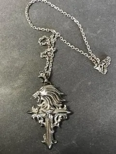 ファイナルファンタジー8 グリーヴァ　チェーン付きシルバーネックレス ファイナルファンタジー8 グリーヴァ チェーン付きシルバー