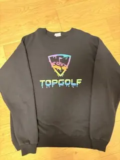 Hanes TOPGOLF スウェット ブラックのサムネイル