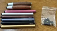 elago STYLUS GRIP 6本＋「RUSTIC 2」2本セット