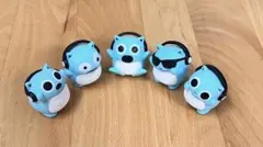 ブルーハムハム　ガチャガチャ　5点セット