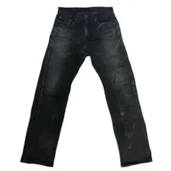 雰囲気抜群フェード ◎ 505 リーバイス ブラックデニム