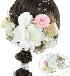 新品送料無料/ 髪飾り 豪華18点セット 卒業式 浴衣 結婚式