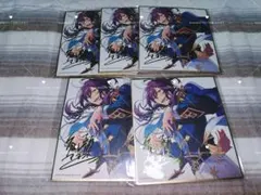 【最終値下げ】 あんさんぶるスターズ 礼瀬マヨイ ビジュアル色紙 5枚セット