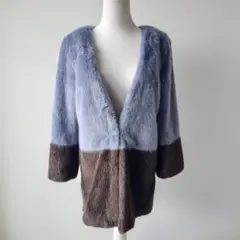 ノーカラーコート　JUSGLITTジャスグリッティー