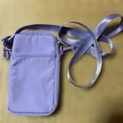 ラベンダー スマホショルダーバッグ