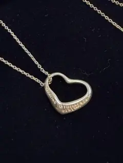 ティファニー オープンハート ネックレス