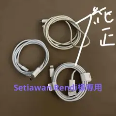 Apple純正 USB-C to Lightning ケーブル 3本セット