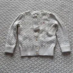 新品未使用タグ付きRalph Lauren ラルフローレン18M カーディガン