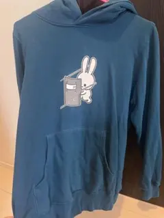 CUNE パーカー ブルーグリーン Web限定商品 Mサイズ