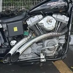 ハーレー　TC88 キャブ用　FLSTF1450用フルエキマフラー ハーレー TC88 キャブ用 FLSTF1450用フルエキマフラー ハーレー
