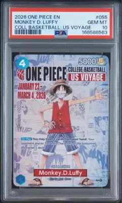 PSA10 モンキー・D・ルフィ P-055 USカレッジ ワンオーナー品 - メルカリ