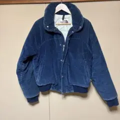 THE NORTH FACE ネイビー コーデュロイ 茶タグ　USA製
