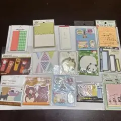 いろいろ付箋まとめ売り15個セット