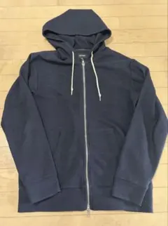 BEAMS ネイビー フルジップパーカー Mのサムネイル