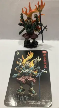 カバヤ食玩 世界の神話　第2集　仏教神話　仏像フィギュアのサムネイル