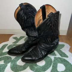 2025年最新】LUCCHESE カラー：ブラック系 ウエスタンブーツの