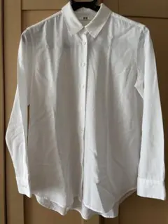 ユニクロ UNIQLO 白シャツ 春夏 ホワイト