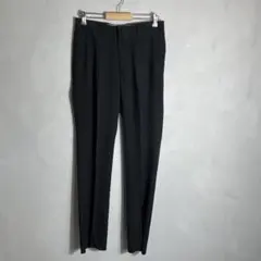 古着 メンズ パンツ スラックス ノーブランド ブラック 即購入可