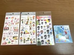 シール　大人の図鑑　ほっぺちゃん　スヌーピー　おはじきシール　モンスターズインク