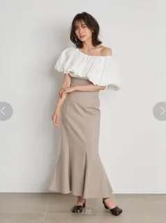 SNIDEL スナイデル　マーメイド　ハイウエスト　ロングスカート 00