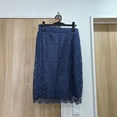 ユニクロ　レーススカート　レディースLサイズ　新品タグ付き　春服