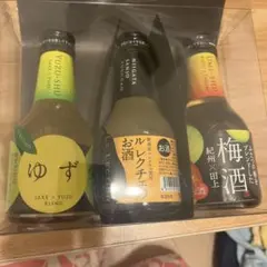 FUKUGAO ゆず ルレクチェ 梅酒 3本セットのサムネイル
