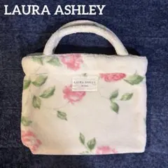 【LAURA ASHLEY　ローラ アシュレイ】ミニバッグ 花柄　フラワー