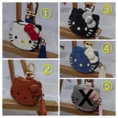ハローキティ★バッグチャーム コインケース★キーホルダー AirTag/見本