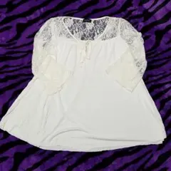 *** EGOIST 袖レース トップス