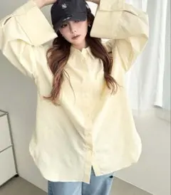 moment ワイドスリーブオックスシャツのサムネイル
