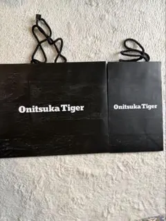 オニツカタイガー ショッパー 袋 赤 - メルカリ