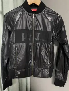 PUMA レザー風　黒　ロック