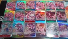 ワンピースカード　SR たしぎ　ウタ　ハンコック　ルフィ　ペローナ　コアラ