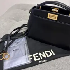【美品】FENDI ピーカブー ミニ ブラック