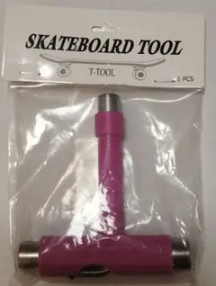 SKATEBOARD T-TOOL 핑크 스케이트 보드 용 도구