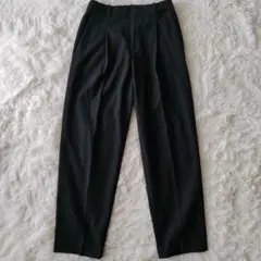 ユニクロ ヒートテックタックテーパードパンツ Sサイズ ブラック
